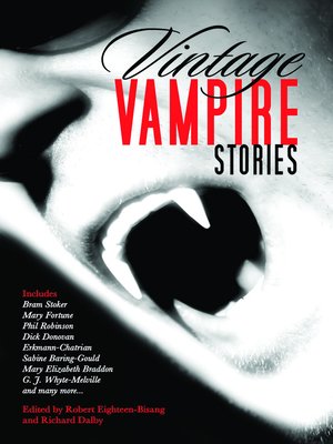 cover image of Vintage Vampire Stories
